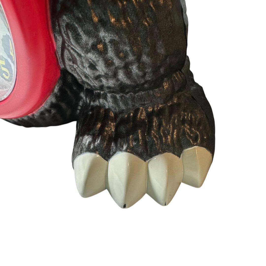 ゴジラ 目覚まし時計　動作確認　約25cm 時間になると、ゴジラの咆哮 目が光る
