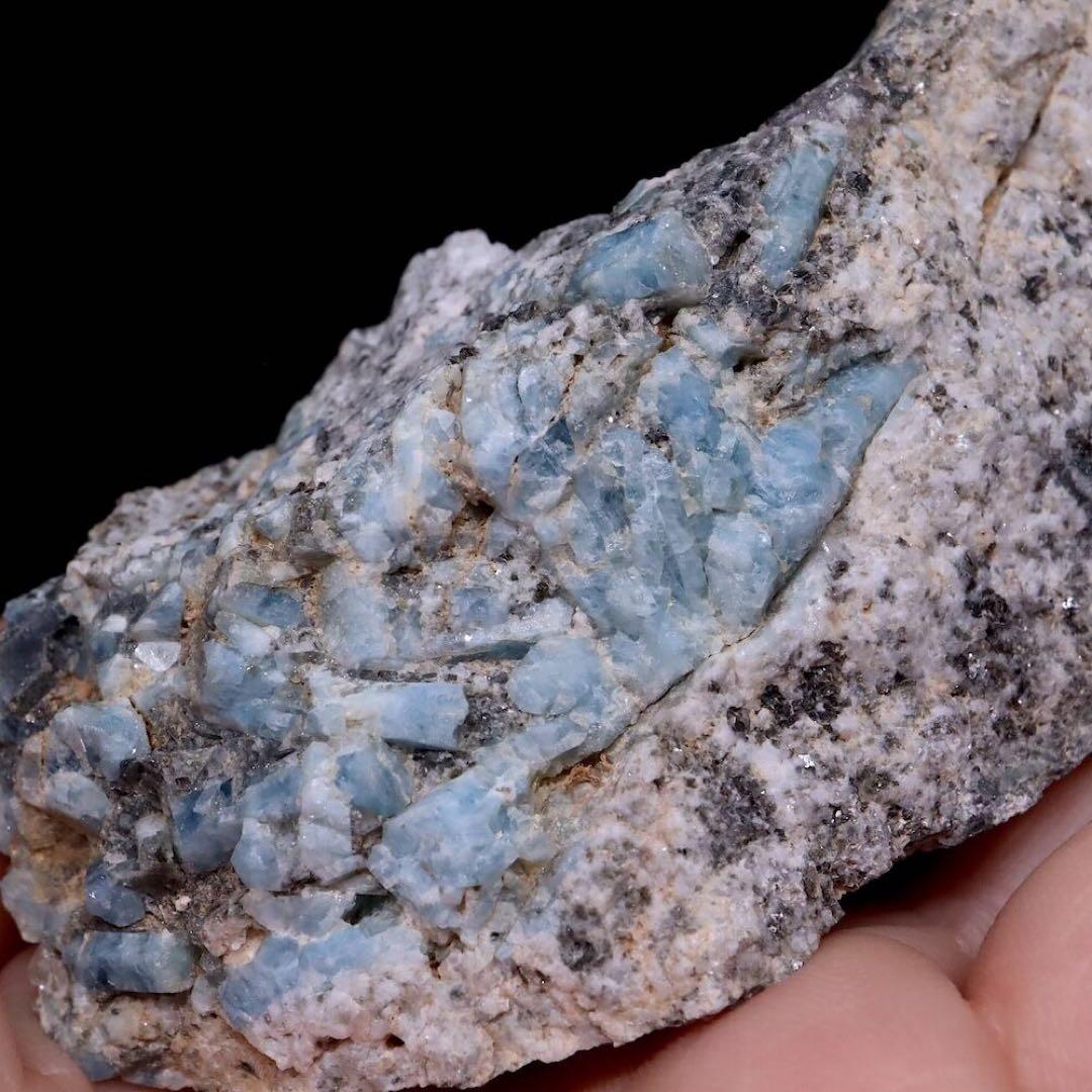 自主採掘！アクアマリン 178.7g　原石 AQ278 鉱物　原石　天然石