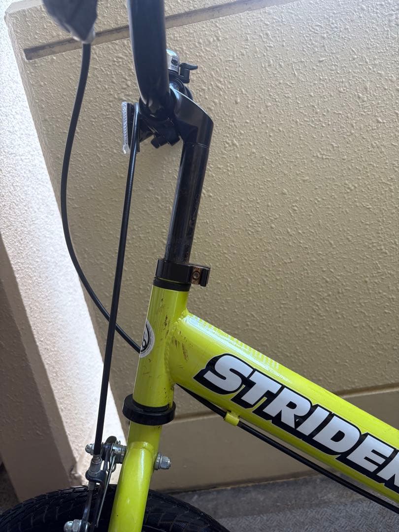 STRIDER キッズバイク ライムイエロー