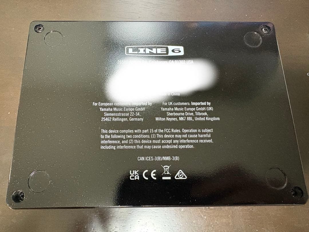 ギター Line 6 HX Stomp + oyaide doubler cable