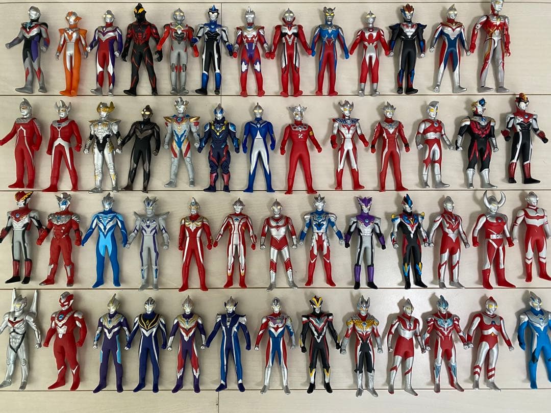 【ラメ加工レア有り】ウルトラマンソフビフィギュア セット