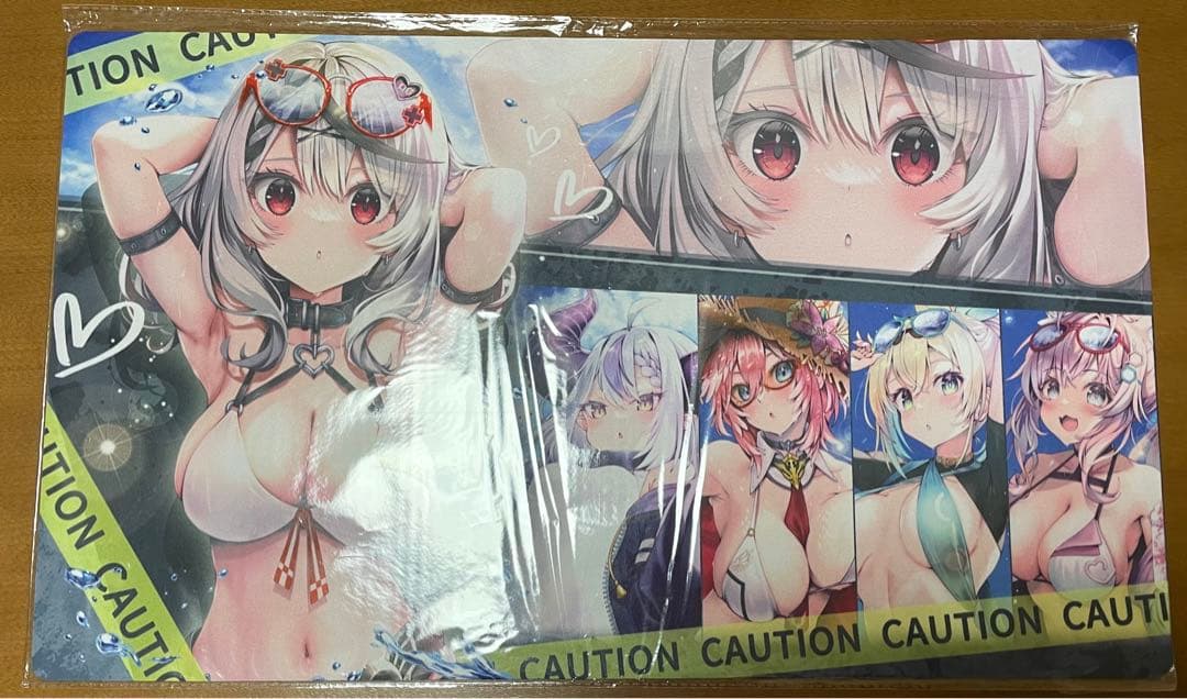 ホロライブ  6期生 水着 秘密結社holox クロヱ プレイマット 新品未開封