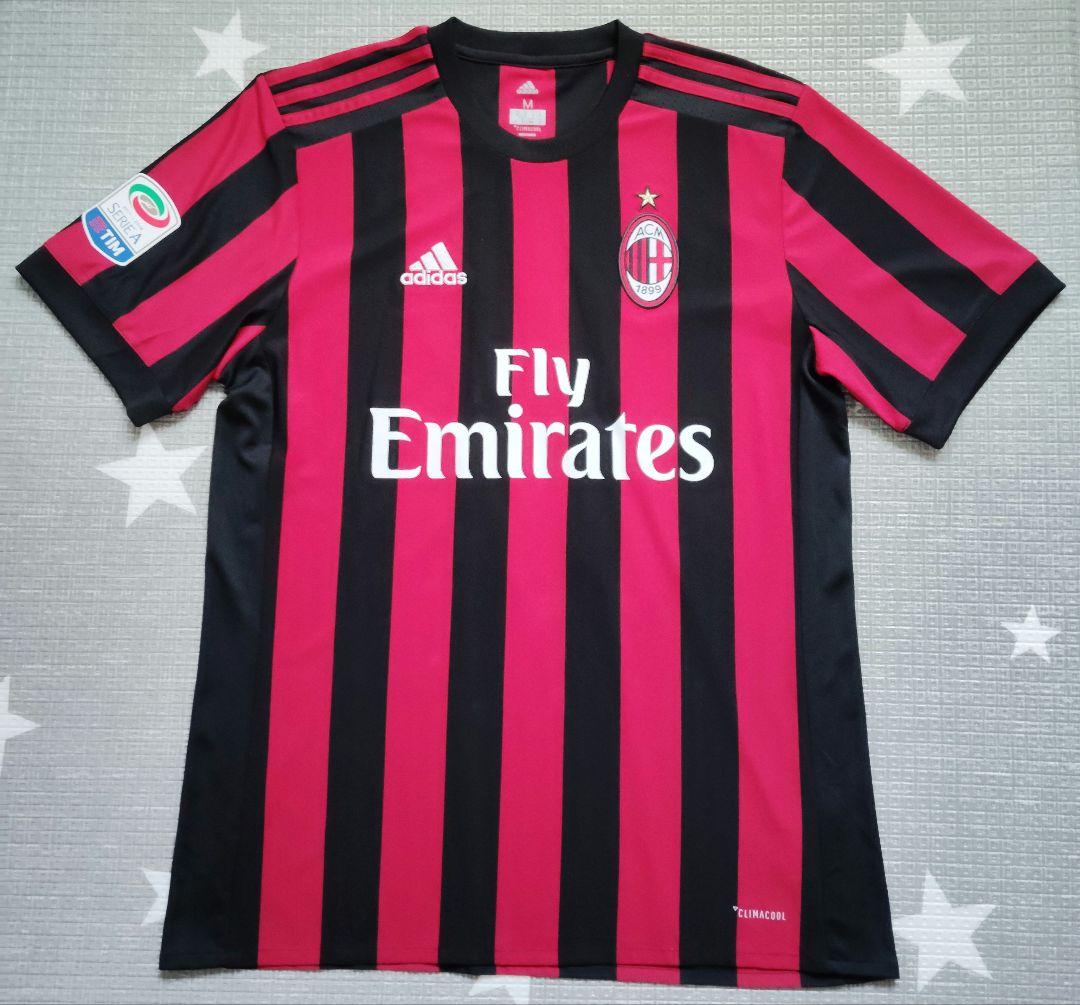 AC Milan ストライプユニフォームMサイズ