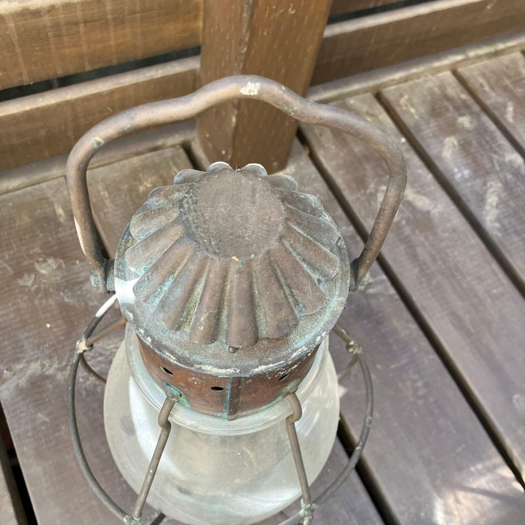 日本船燈 オイルランプ アンティーク レトロ