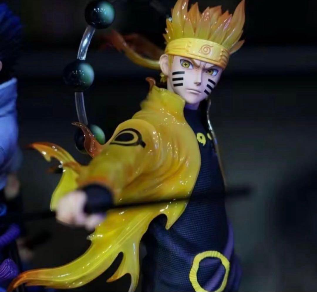 【激レア】NARUTO ナルト×サスケ 九喇嘛チャクラモード 海外フィギュア