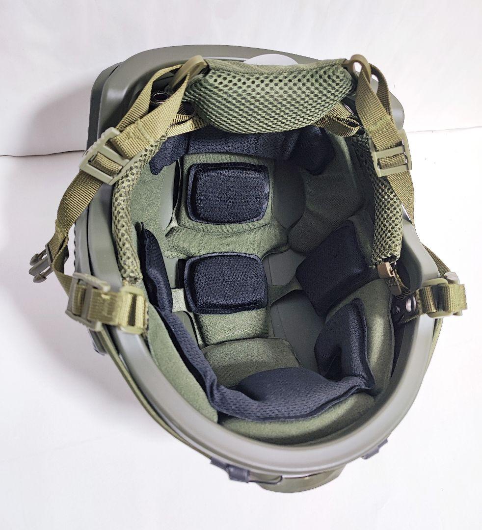 NIJ IIIA レベル3A 陸自迷彩 Fast 防弾ヘルメット カバー セット