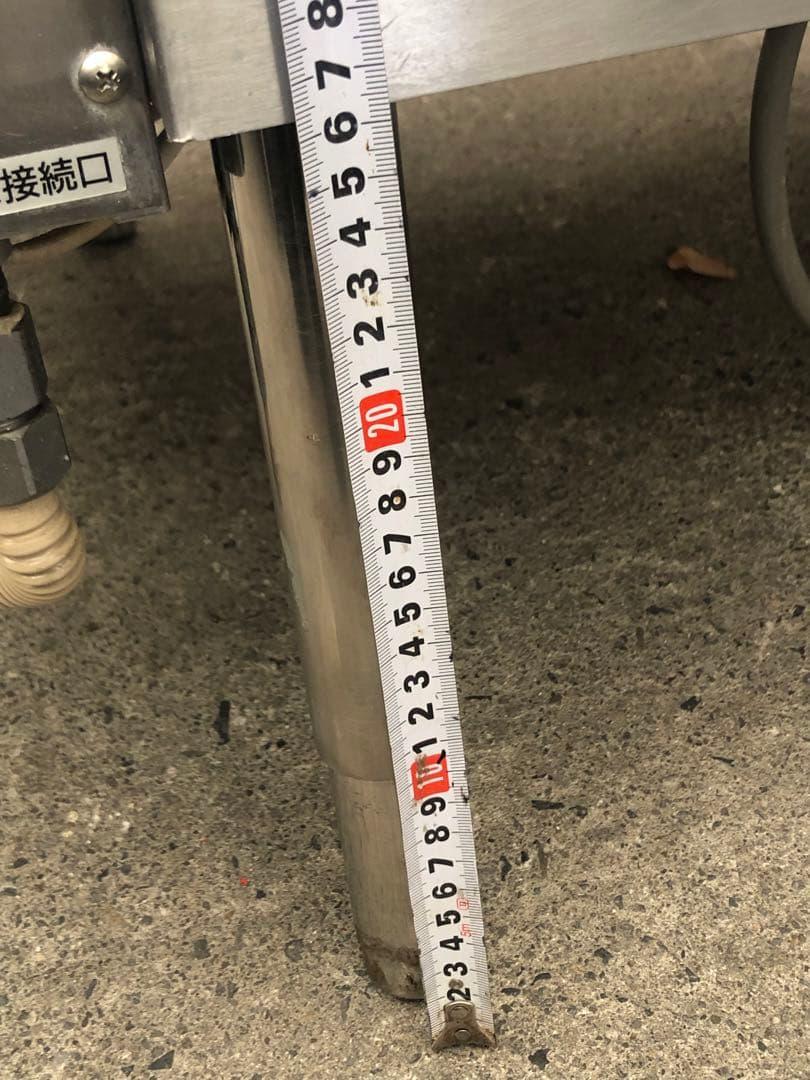 日本洗浄機 2019年製、訳ありサニジェット SD82GB 食器洗浄機 ガス式