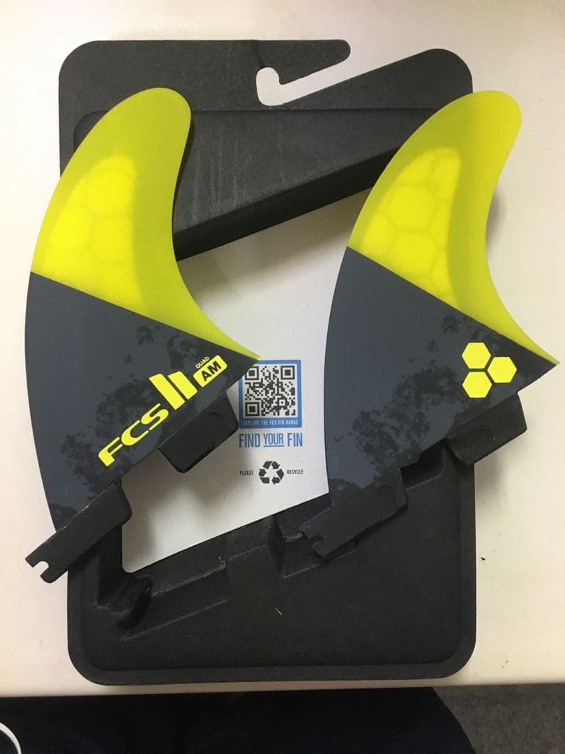 FCS2 FCS 2 フィン アルメリック フィン クワット リア 2枚 L
