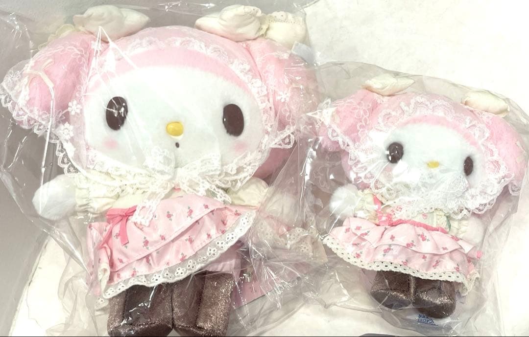 2点】マイメロ　フォレストレース　ぬいぐるみ　マスコットホルダー