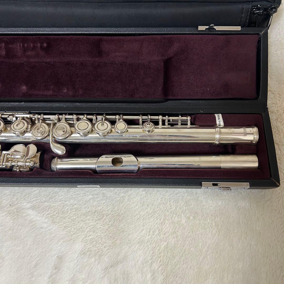 YAMAHA YFL-312 フルート 頭部管銀製 Eメカ付き