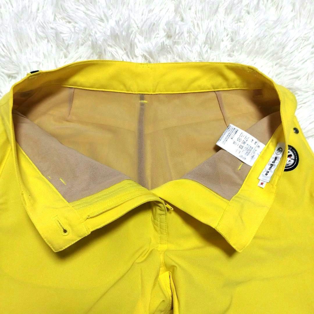 【新品未使用】and per se アンパスィロゴネームデザイン ゴルフパンツ