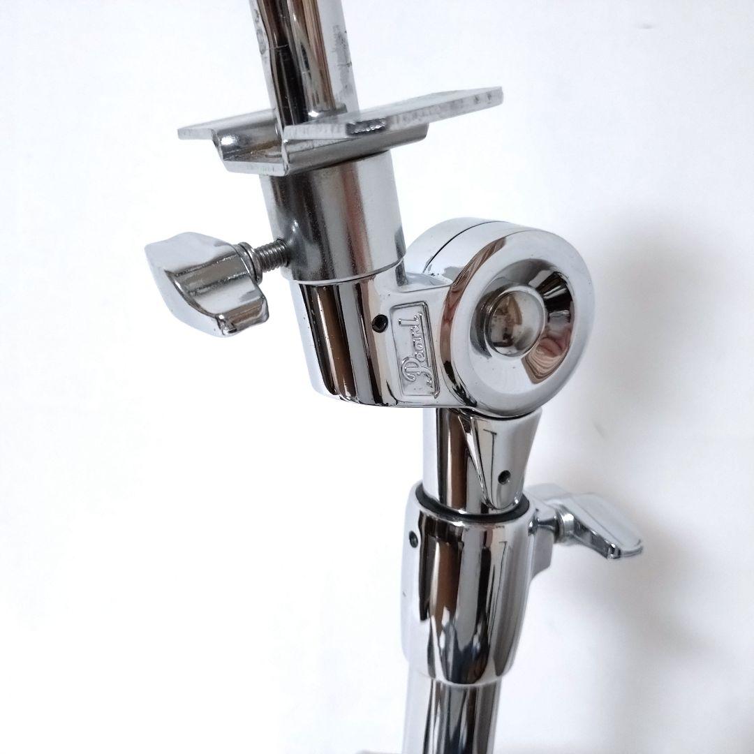 Pearl　ホワイトウッドボンゴ　スタンド　セット　BG-209W　本皮　パール