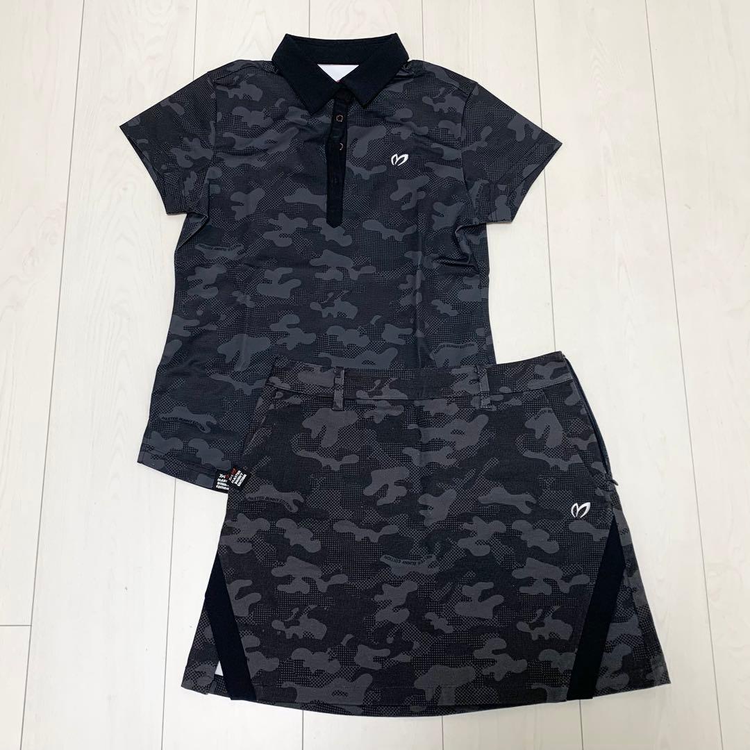 パーリーゲイツ マスターバニーエディション 半袖シャツ スカートセットアップ 0