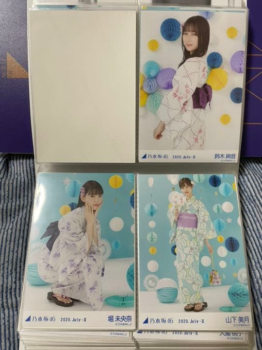乃木坂46 生写真 浴衣