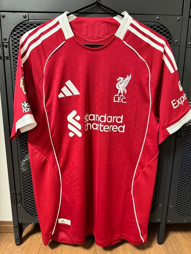 25-26 リヴァプール  オーセンティックユニフォーム　ヴィルツ　#7