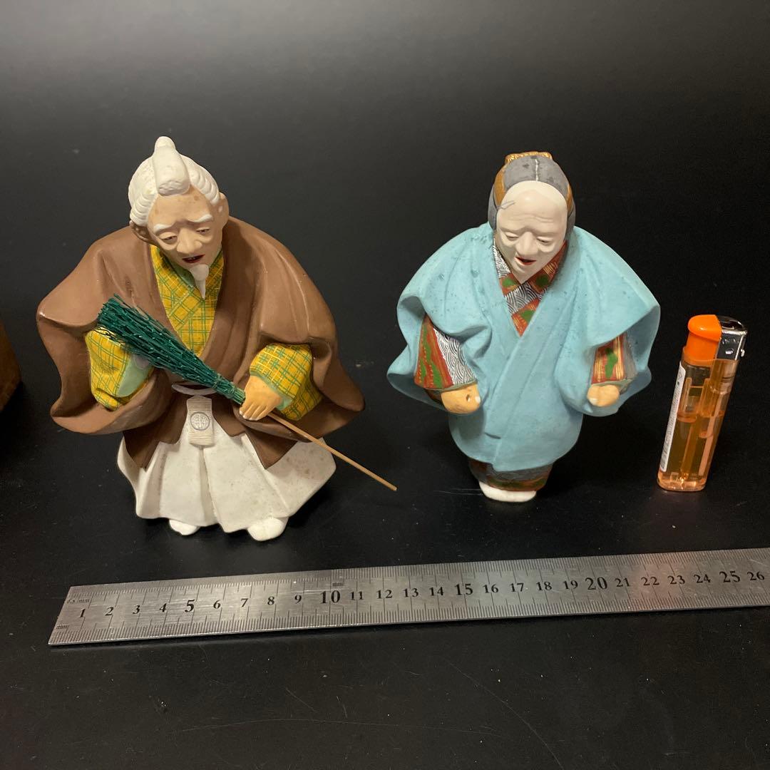 時代物　高砂人形　七兵衛　七べえ　共箱付き