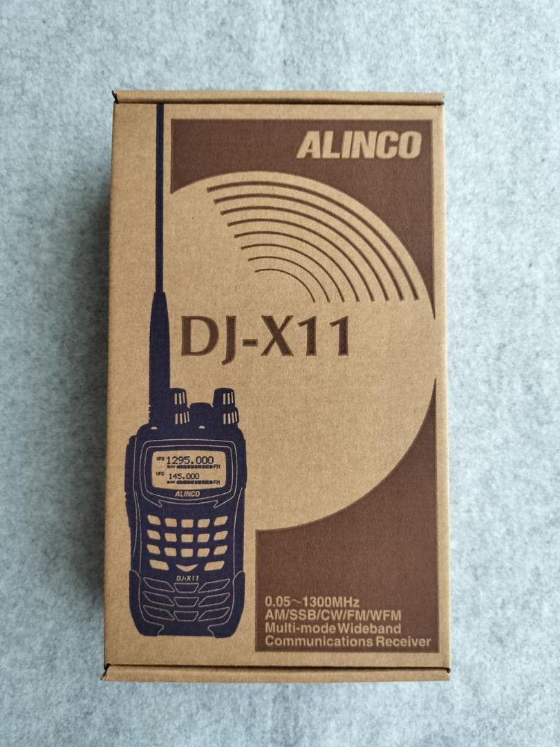 ALINCO DJ-X11　エアバンドスペシャルに変更済み　新品同様