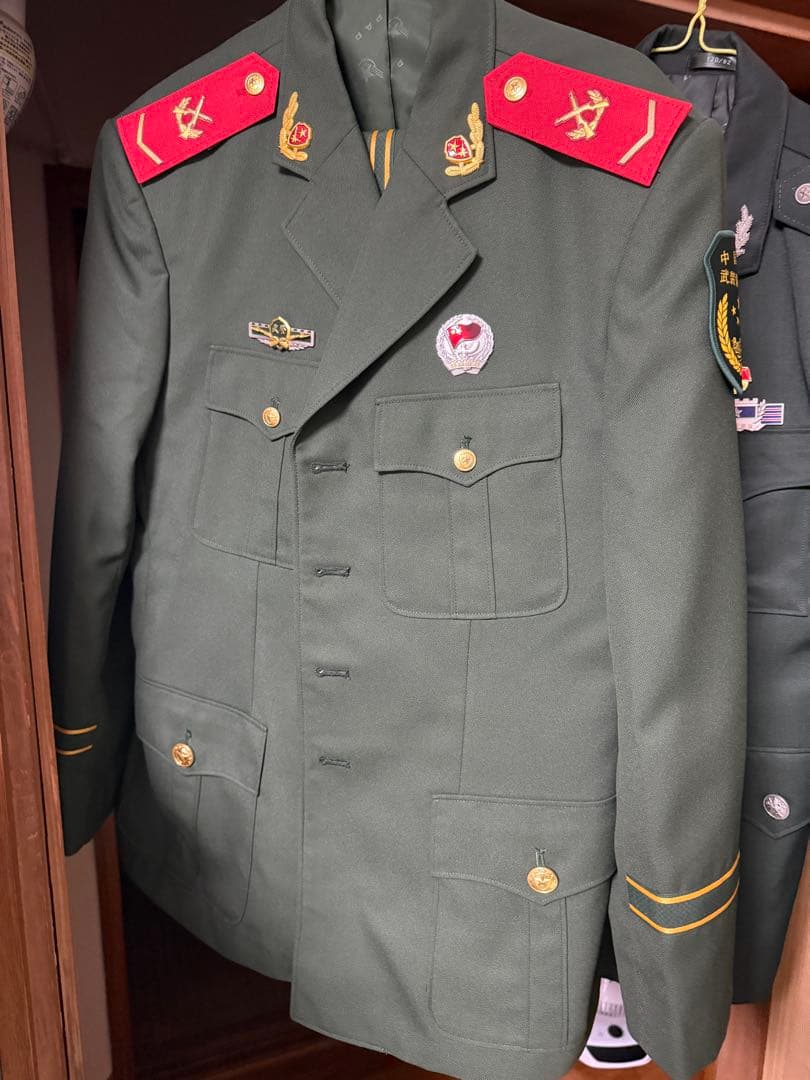 武装警察 人民解放軍　17式武警春秋常服　上下セット