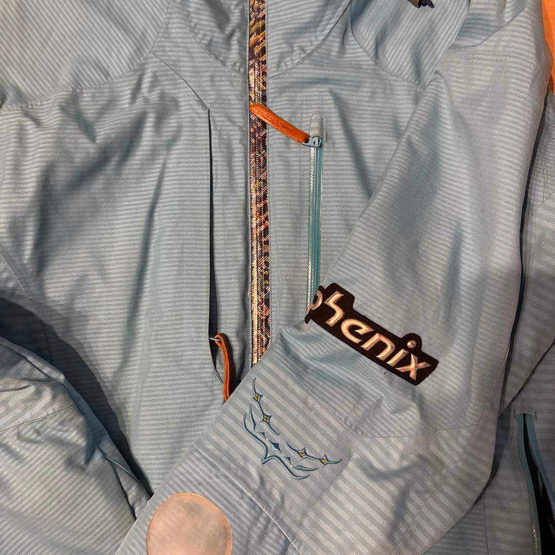 meme PHEONIX ライトブルー スキーウェア