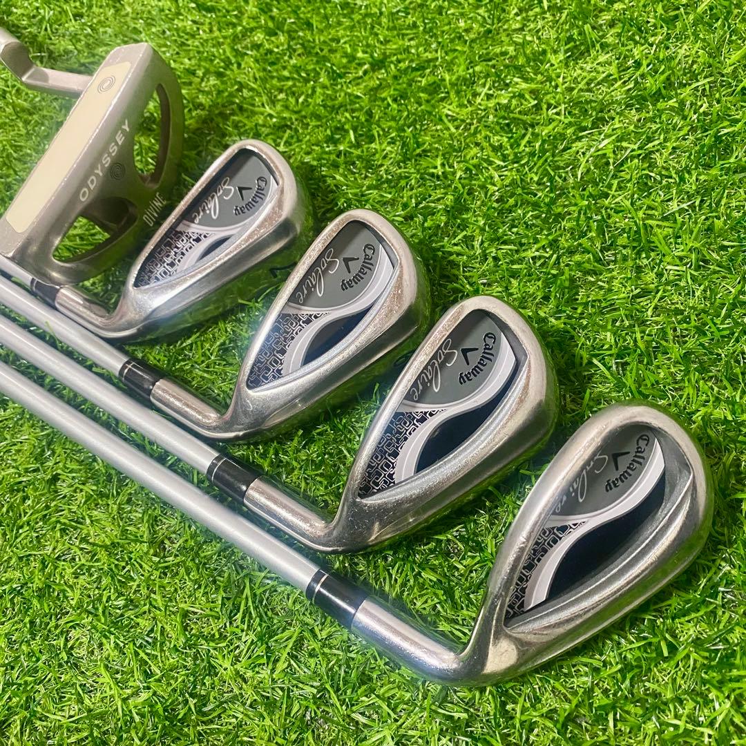 キャロウェイ ソレイユ ゴルフセット 8本 L 右 レディース Solaire