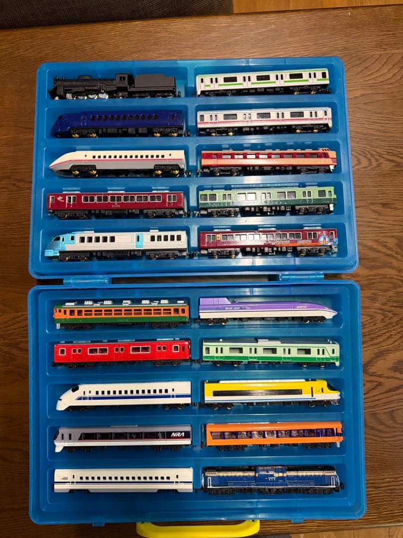 トレーン　Nゲージ鉄道模型セット 収納ケース付き