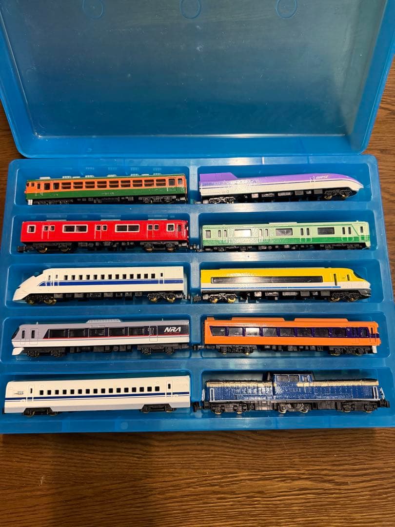 トレーン　Nゲージ鉄道模型セット 収納ケース付き