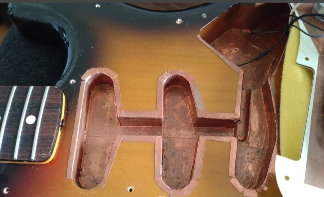 ギター FenderJapan ST62-70TX pick up jazzy cat