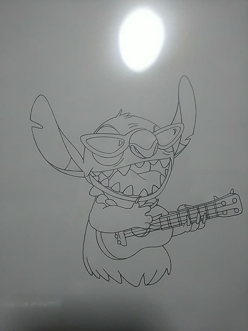 ディズニー スティッチ 原画 ドローイング