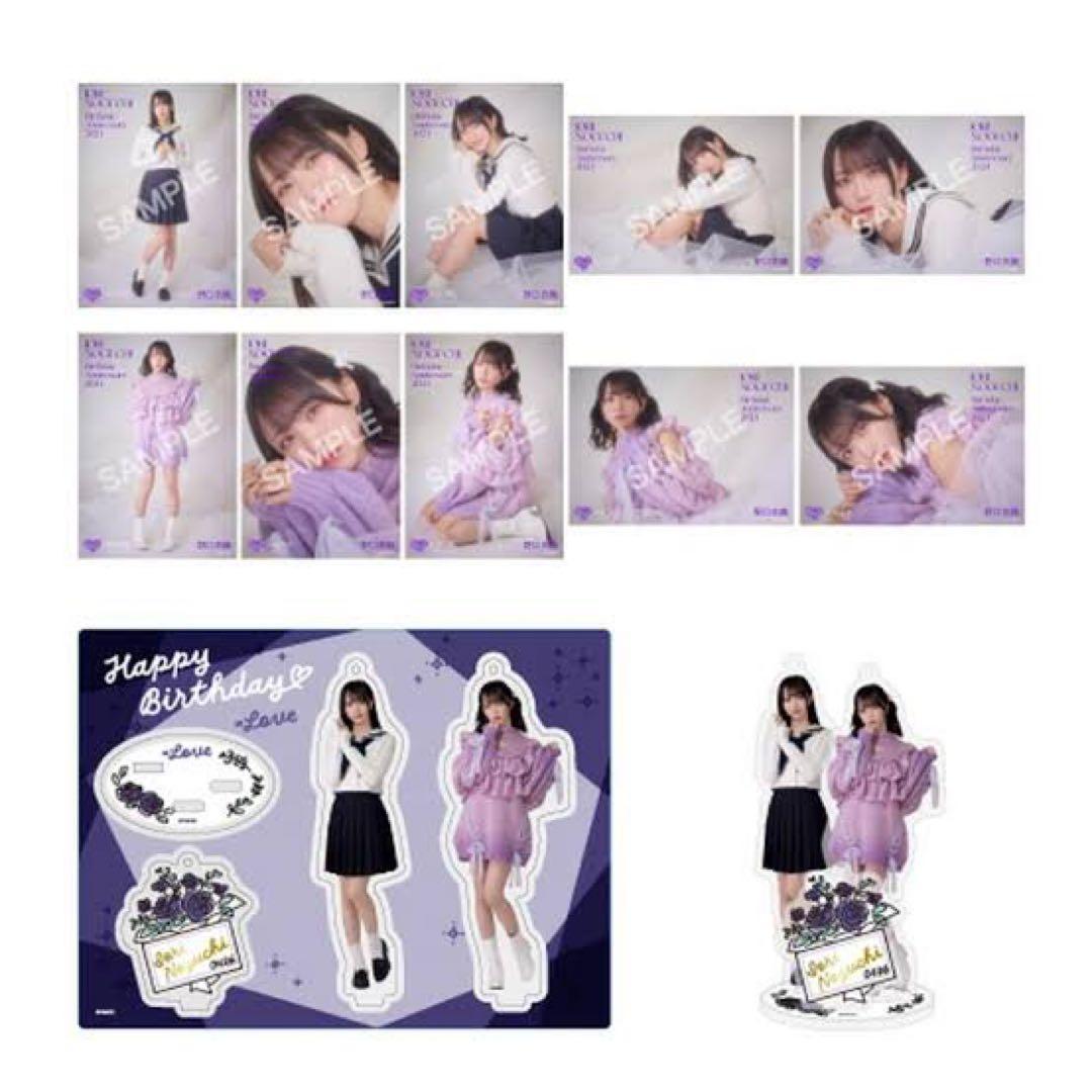 野口衣織 生誕 アクスタ 生写真 2024