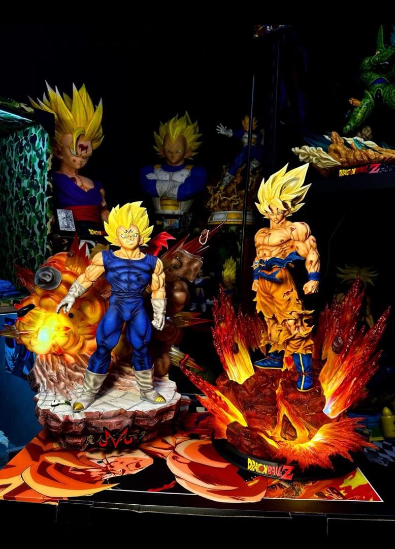 ドラゴンボール ベジータ 彫刻フィギュア ガレージキット 1/4