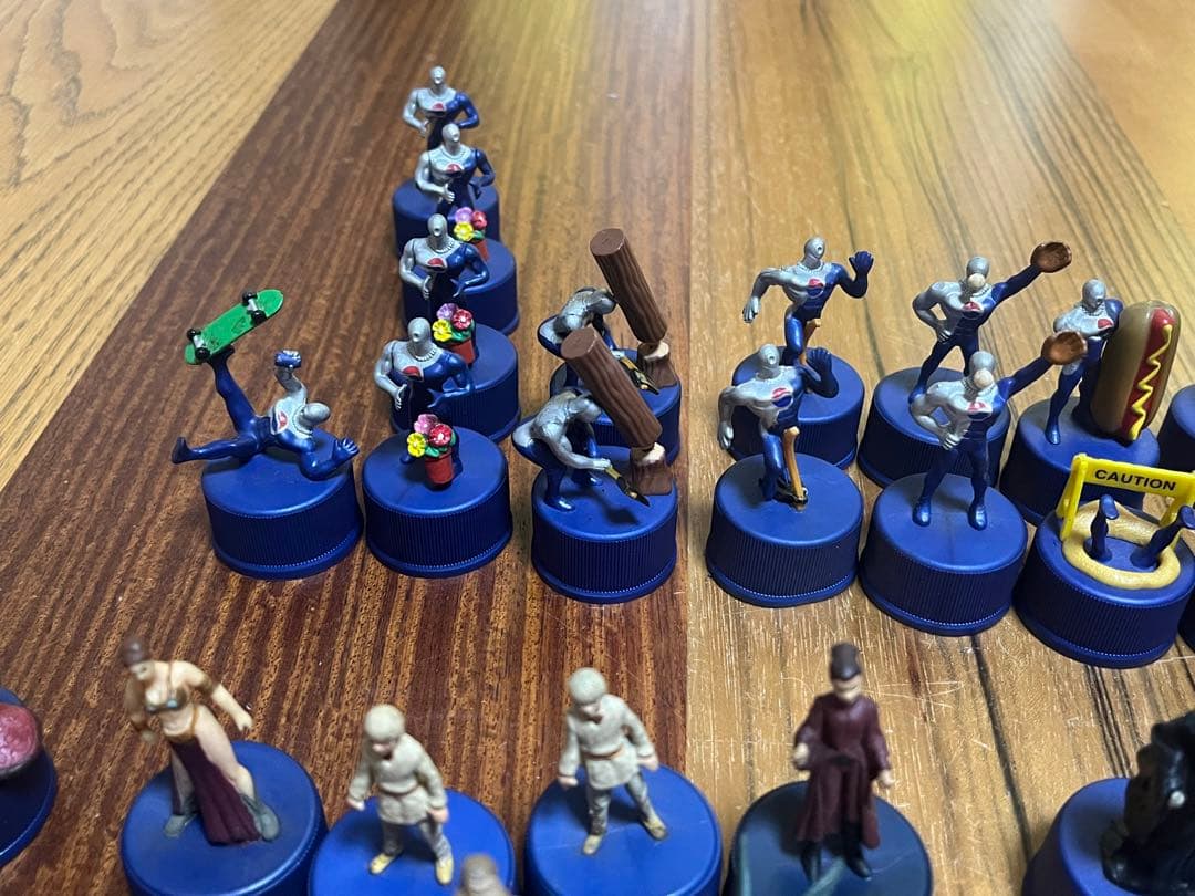 ペットボトルキャップ　ペプシマン、スターウォーズほか