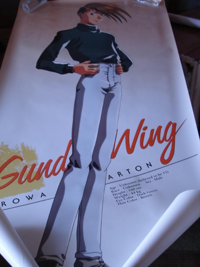 ガンダムシリーズ　キャラクター特大ロングポスター　Ｄ　　入手困難非売品ポスター