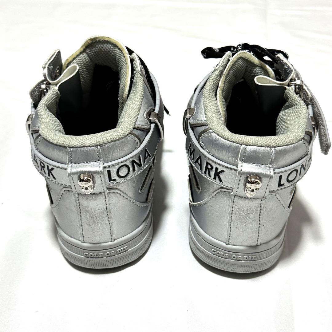 セール中MARK&LONAマークアンドロナシルバー スパイクレスシューズ24cm