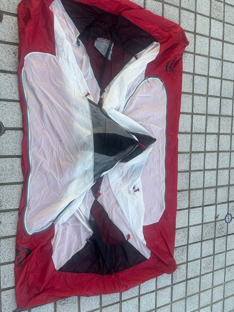 MSR Elixir 2 山岳テント 赤