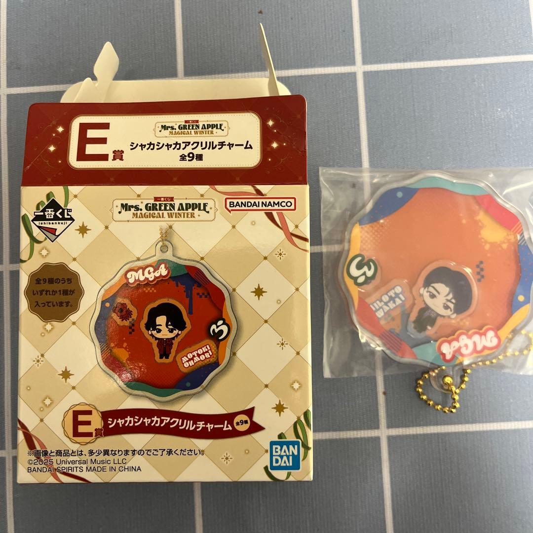 Mrs. GREEN APPLE 大森元貴 ぬいぐるみ・アクリルチャームセット