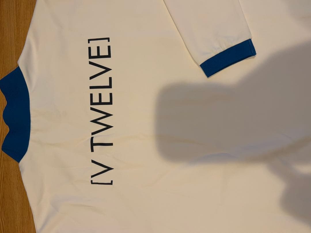 V12ゴルフ 長袖モックネックシャツ　XXL