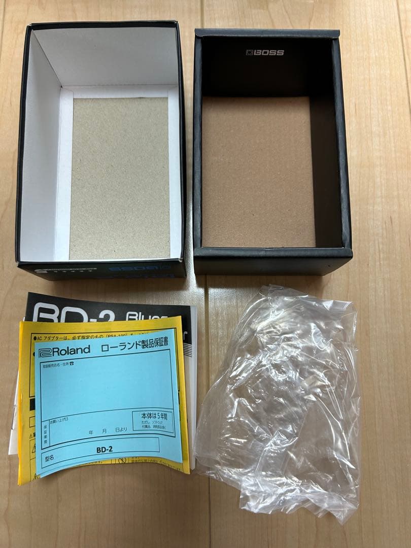 【箱付き】BOSS BD2 ブルースドライバー　（おまけ付　デジタルディレイ）