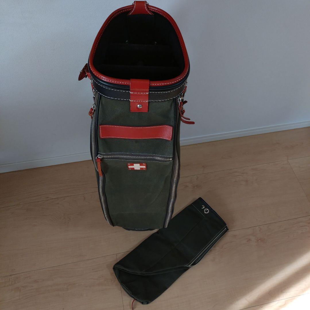 超希少カラー木の庄帆布キャディバッグ