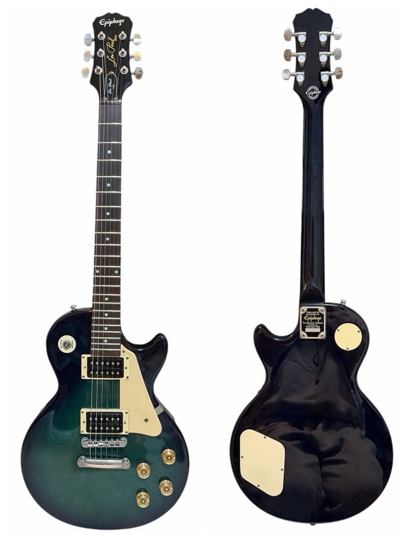 美品 Epiphone BY GIBSON LES PAUL 100 ブルー