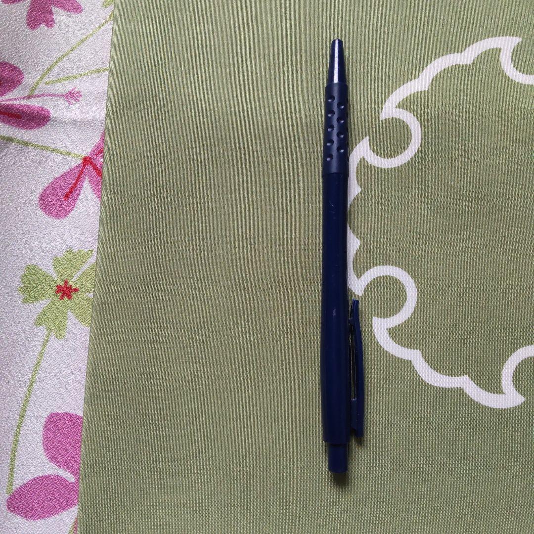 江戸千家　使い帛紗 緑色 　雪輪紋　箱入り