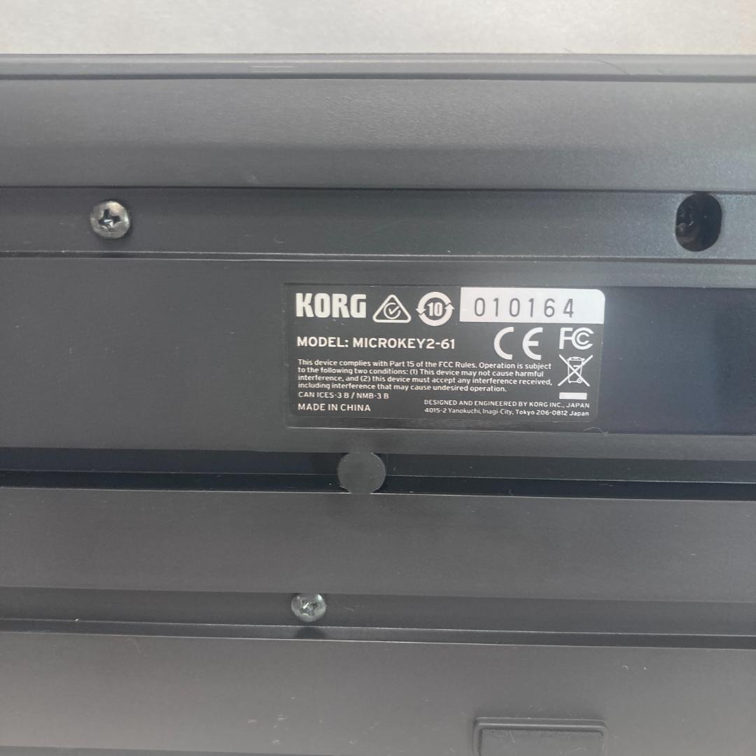 KORG MIDI キーボード microKEY2 61鍵盤
