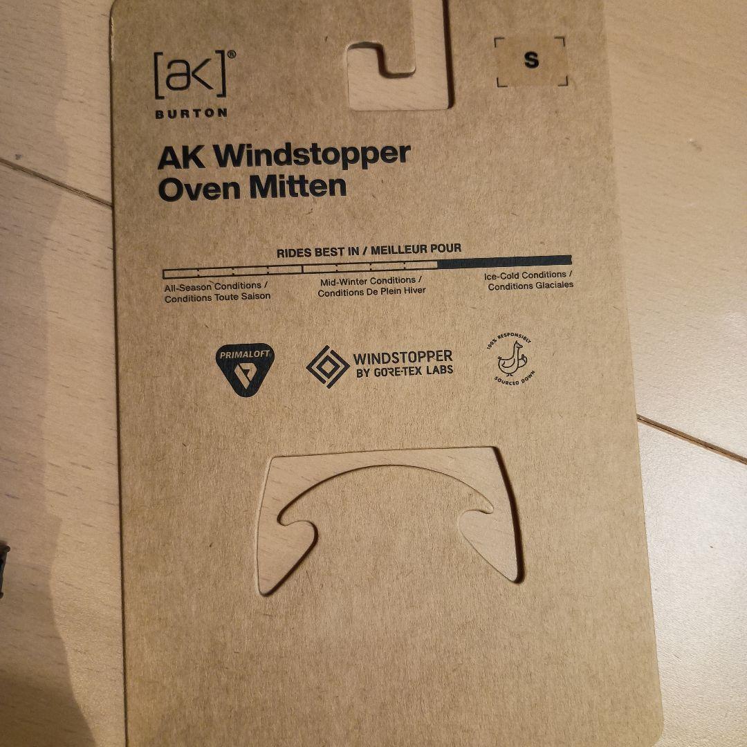 スキー・スノーボードアクセサリー Burton AK Windstopper Oven Mitten S