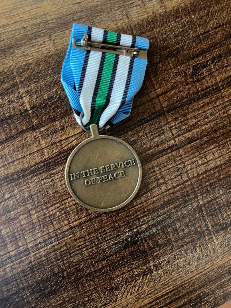 国連メダル IN THE SERVICE OF PEACE