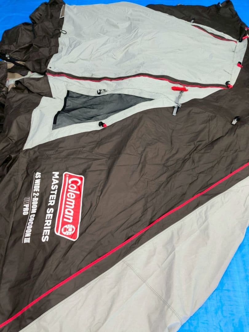 ほぼ未使用　コールマン マスターシリーズ　4Ｓワイド2ルームコクーンⅢ