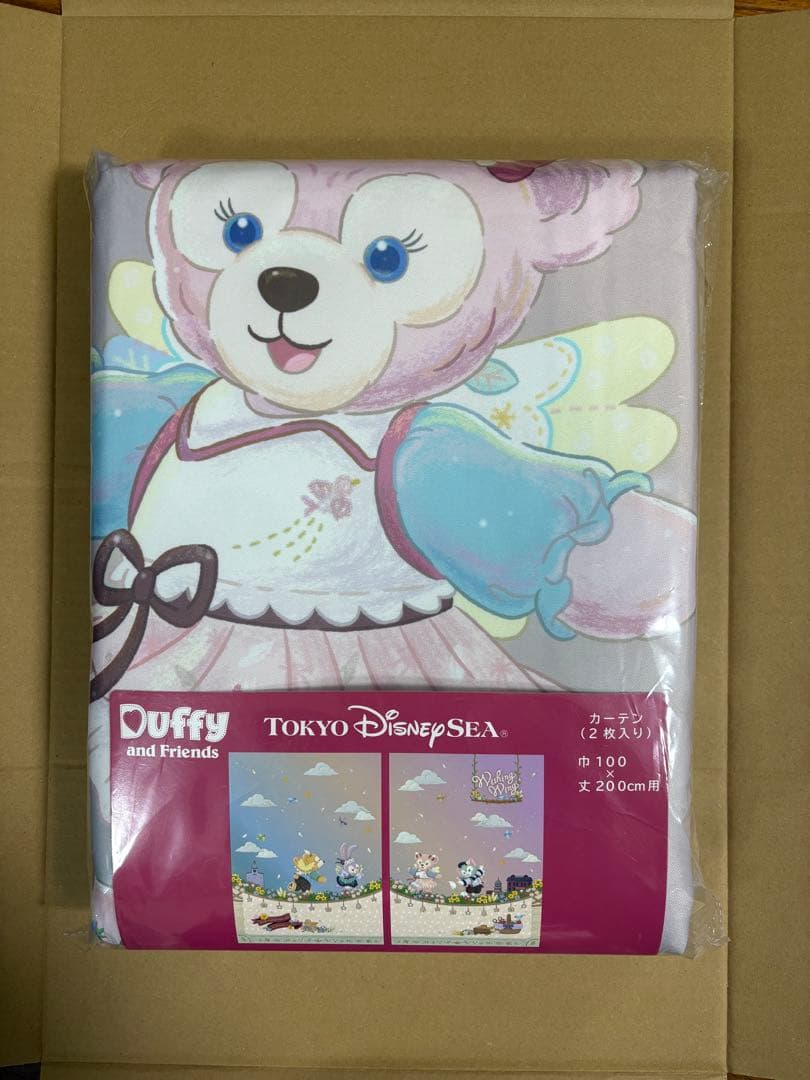 ダッフィー＆フレンズ　ディズニーシー ウィッシングウィングス　カーテン