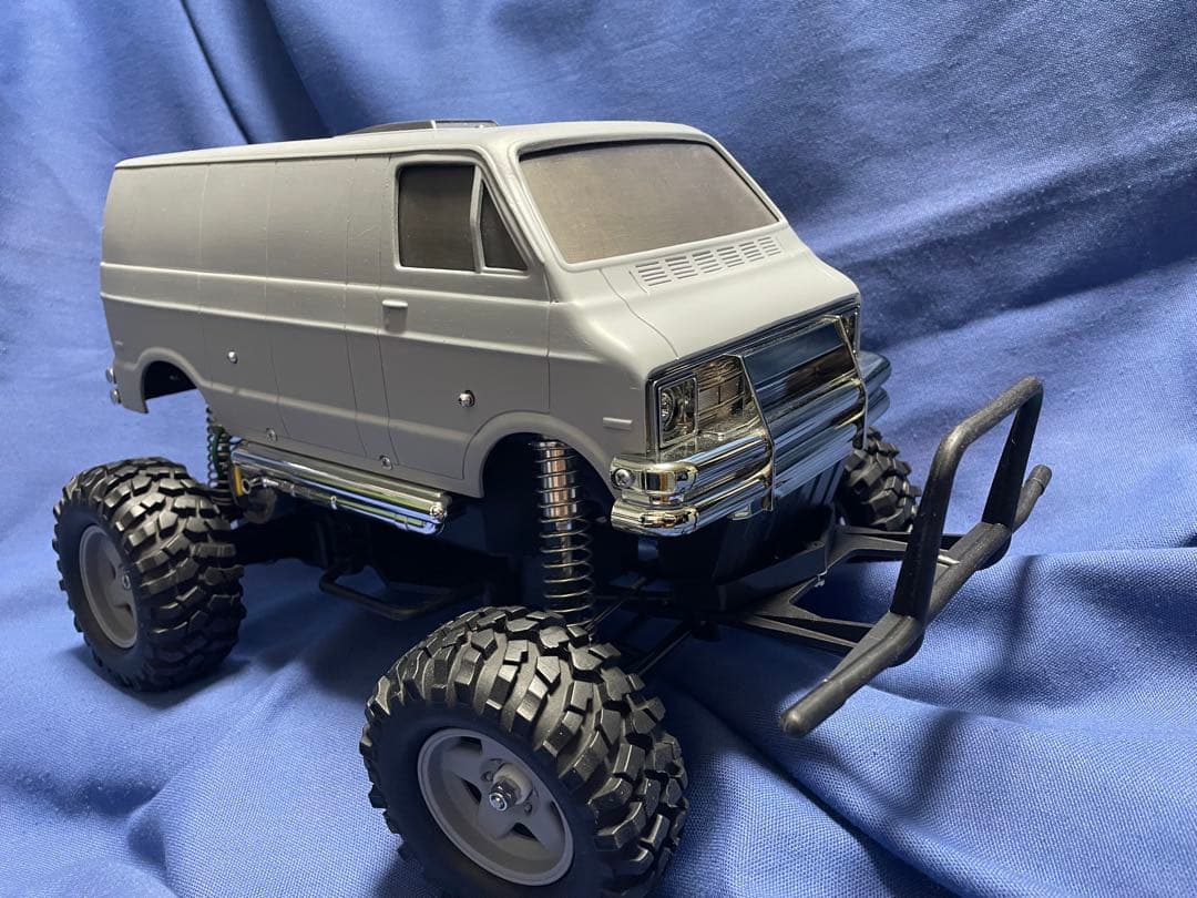 中古車　レストア　ラジコン　タミヤ　ランチボックス　メカレス