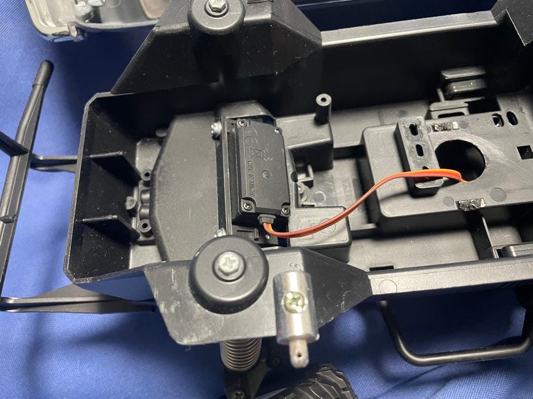 中古車　レストア　ラジコン　タミヤ　ランチボックス　メカレス