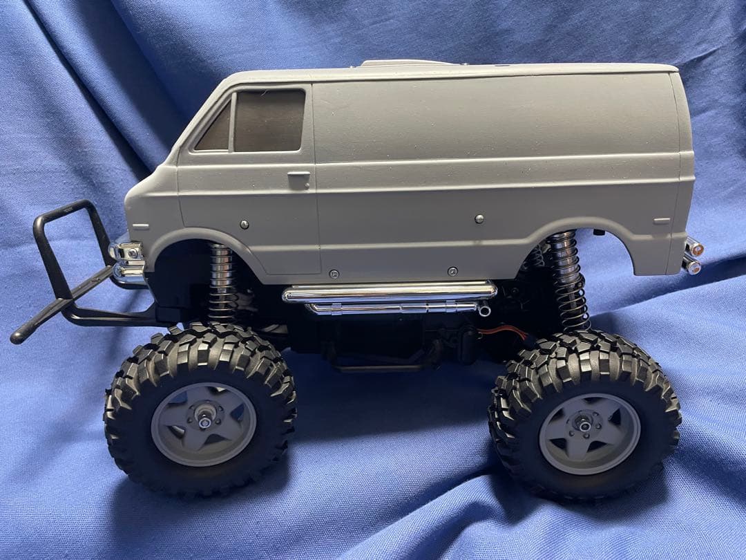 中古車　レストア　ラジコン　タミヤ　ランチボックス　メカレス