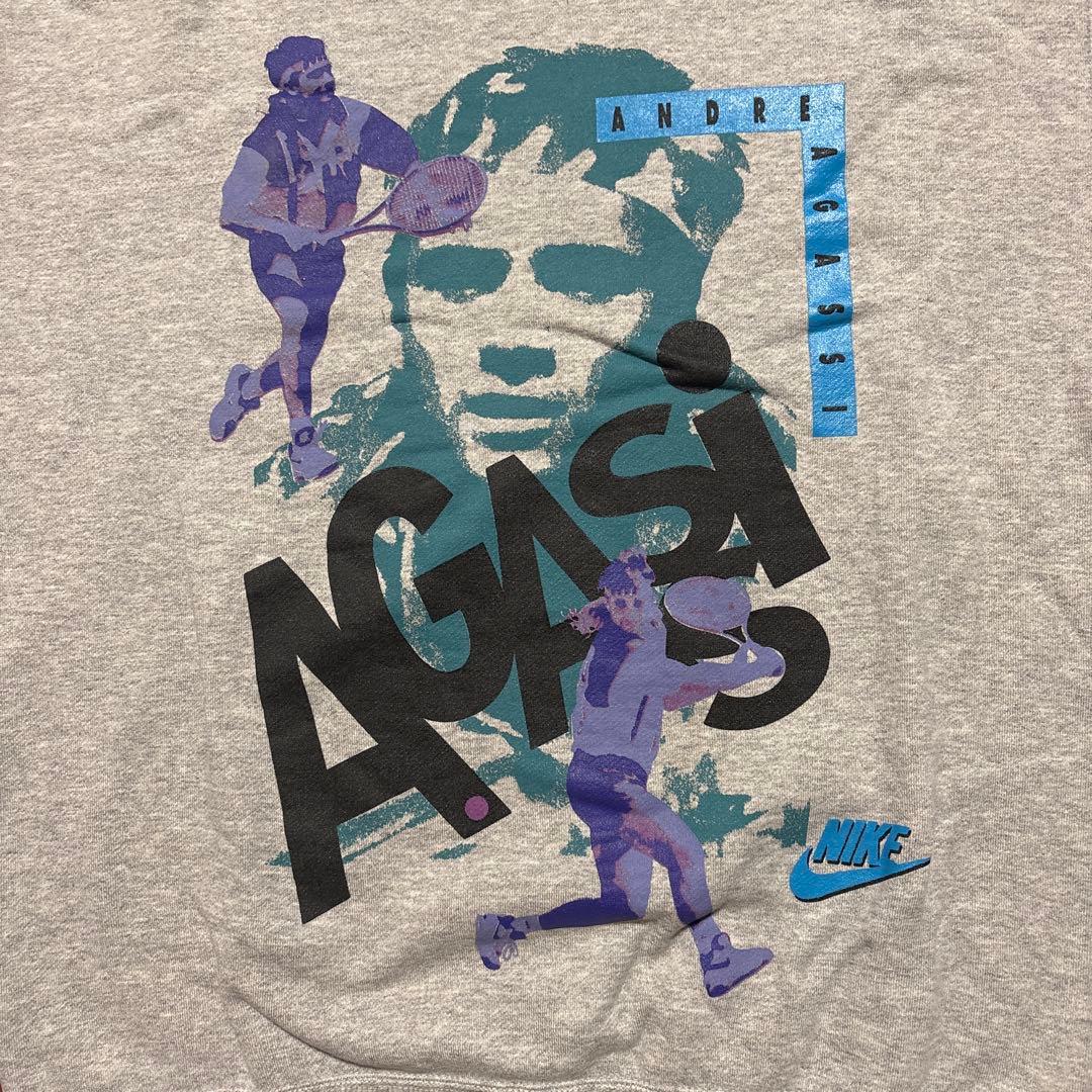 ナイキ テニスヴィンテージ トレーナー アンドレ・アガシ