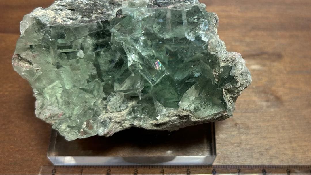 中国　湖南省産　フローライト　原石